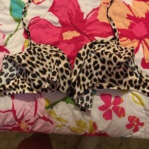 PINK push up bathing suit top.